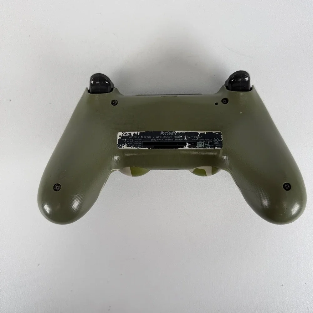 Sony PlayStation 4 PS4 Controller DualShock 4 OEM Green Camo Wireless NOT Tested